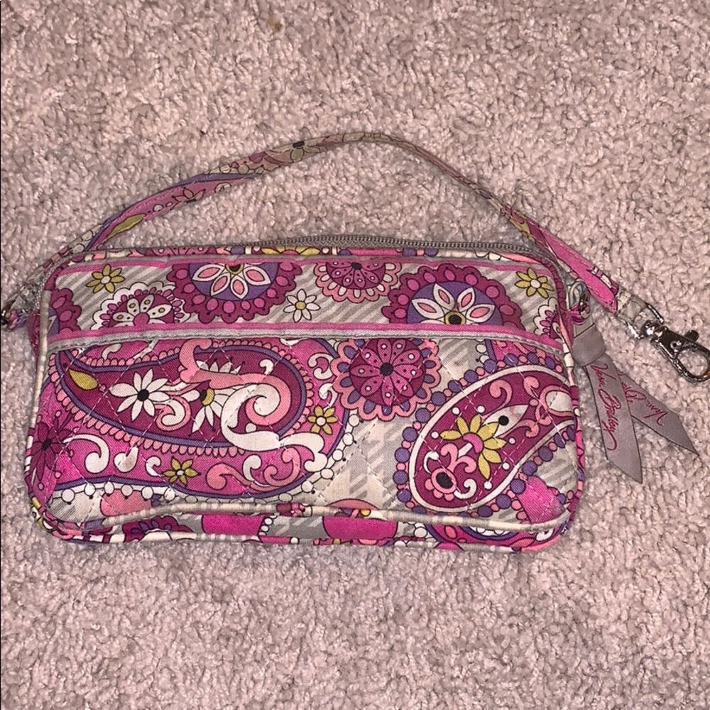 Vera Bradley “Paisley Meets Plaid” wristlet